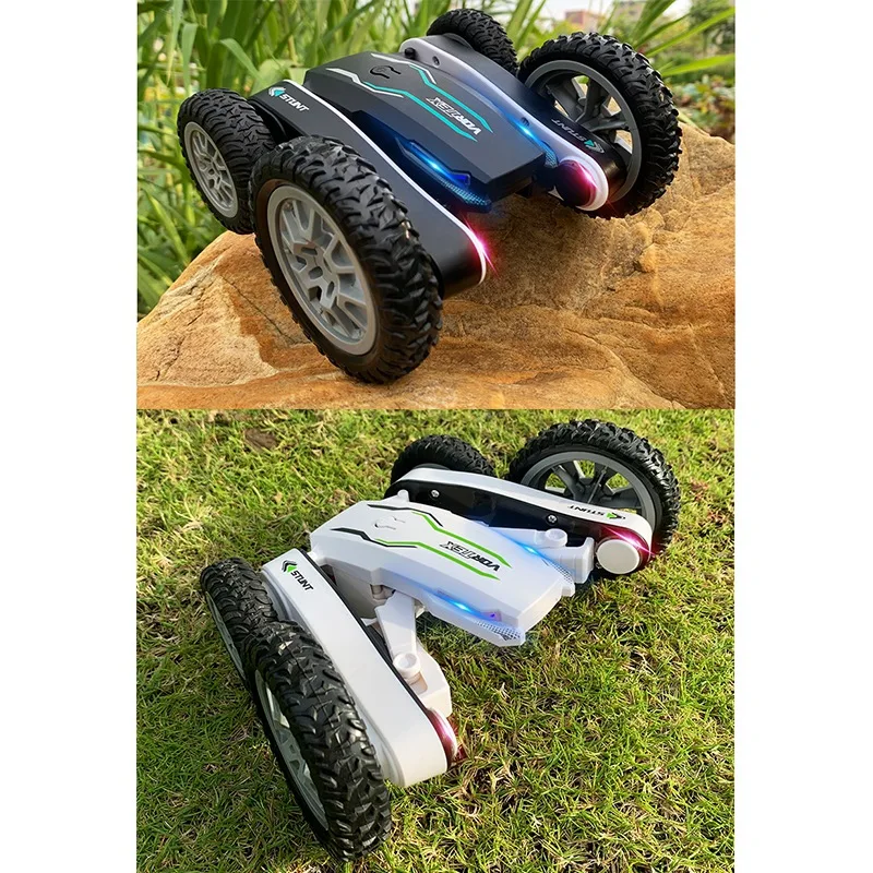 

2.4G 4WD Single Battery Crawler Stunt Car Toys for Children Drift Buggy 360Â° Rotating Flips Vehicles