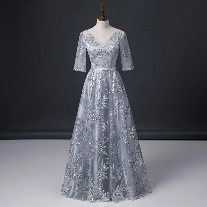 

Performance Formal Dress Women's 2019 New Style Elegant Students Literature And Art Stage Performance Solo Long Skirts Chorus Co