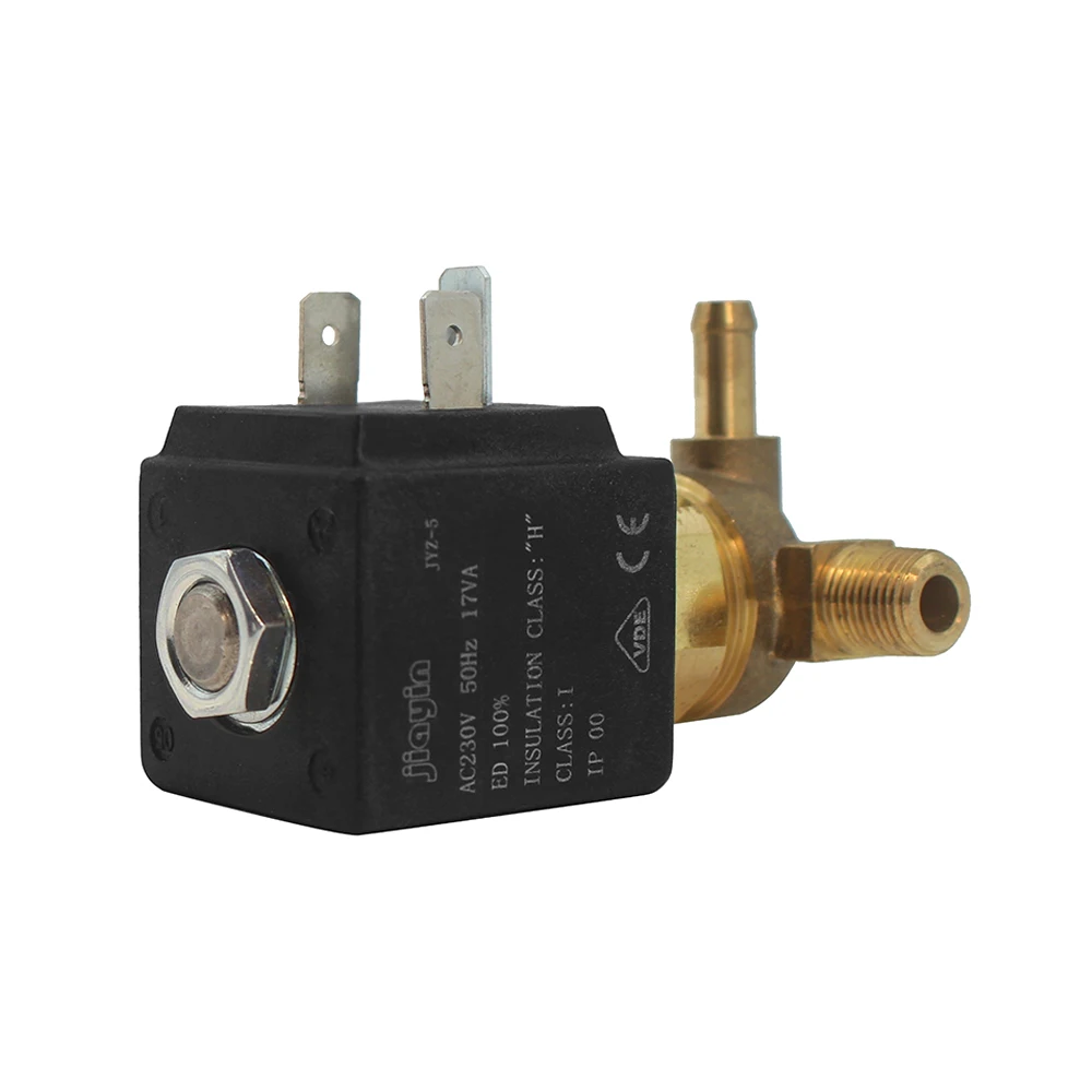 JYZ-5 2/2 способ AC 230V 50Hz G1/" Нормально закрытый электромагнитный клапан N/C для потока газа воды