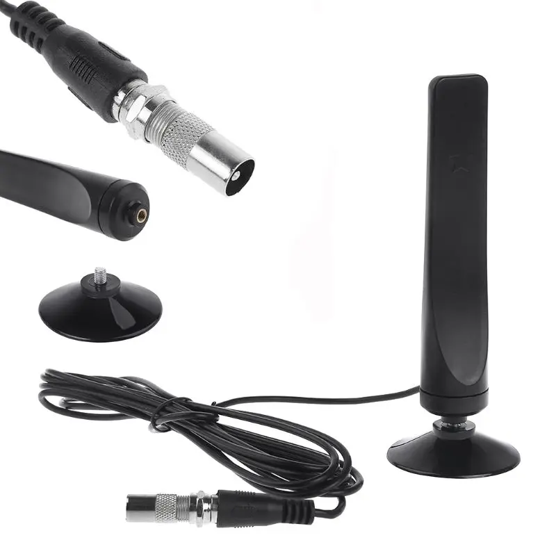 OOTDTY 12dBi DVB-T IEC интерфейс цифровой ТВ антенна усилитель Крытый HD ТВ усилитель антенна электронные аксессуары