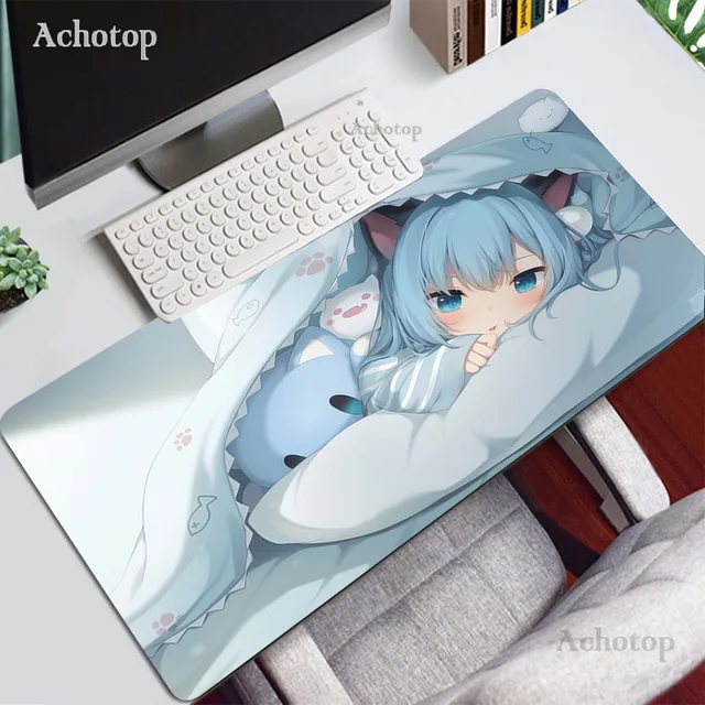 Kawaii Large Mousepad Game Mouse Pad Gamer Big Mouse Mat Cute PC Computer XXL Mouse Carpet Surface Mause Pad Keyboard Desk Mat 20