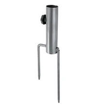 Umbrella Anchor Beach Umbrella Anchor Metal Ground Grass Holder Stands with Two Forks Umbrella Spike