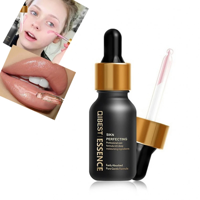 

24k Gold Face Primer Brighten Moisturizer Hydrating Smooth Elixir Essence Oil Control Base Make Up Under Eye Lip Pore Minimizer