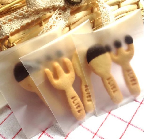 50/100Pcs Retro Candy Cookie Transparent Plastic Bags Wrapper Self Adhesive Gift Bag Wedding Birthday Party Favors Packaging | Дом и сад