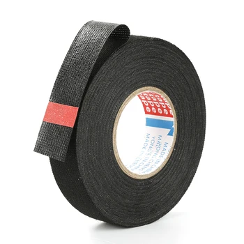 Heat Insulation Resistant Adhesive Cloth Fabric Tape Auto Cable Harness Wiring  Home Improvement Car Loom Width 9/15/19/25/32 MM 1