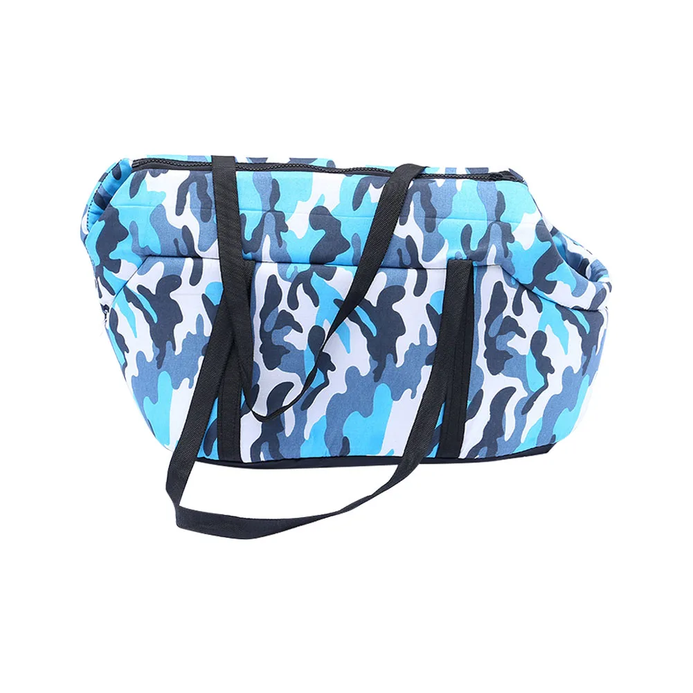 Puppy Handbag Shoulder Travel Sleeping Dirty Resistant Portable Pet Bag Camouflage Fashion Zipper Multifunction Dog Carrier Gift