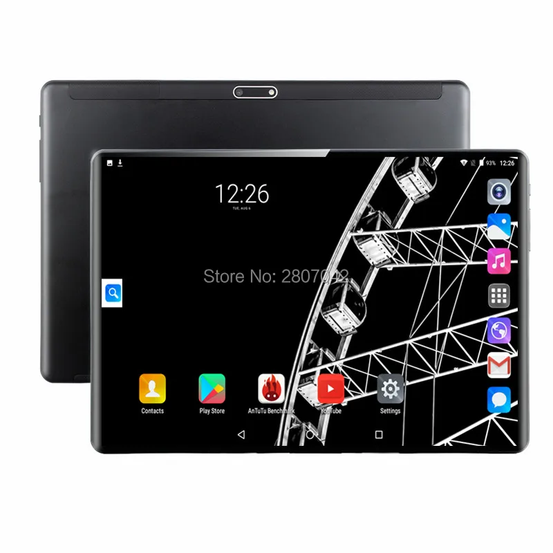  2020 Google play store 10.1 inch Tablet with keyboard 4G LTE android 9.0 Tablet kids gift Metal Bod