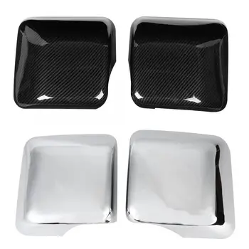 

2pcs Side Wing Rear Mirror Protector Rearview Cover Trim Fits for Jeep Wrangler JL 2018 auto mirror accessories
