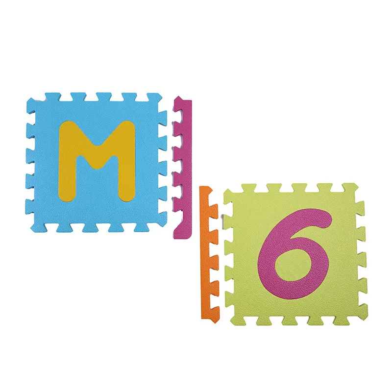 Week Eight Cartoon with Numbers Lettered Baby Creeping Mat Jigsaw Puzzle Thick Infant Child Climbing Pad Joint Foam Floor Pad