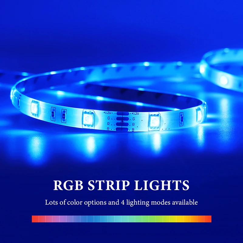 SMD5050 2835 DC12V Светодиодный светильник гибкая лента RGB полоса водонепроницаемый светодиодный светильник 5 м Bluetooth APP контроллер адаптер Комплект