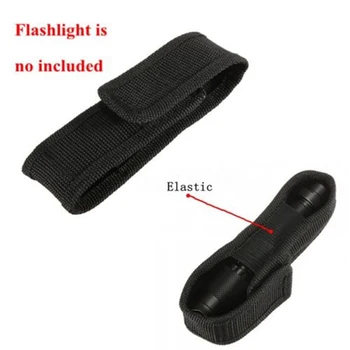 

1PC Portable LED Flashlight Holster Pouch Nylon Torch Case Pouch Torch Cover For Flashlight