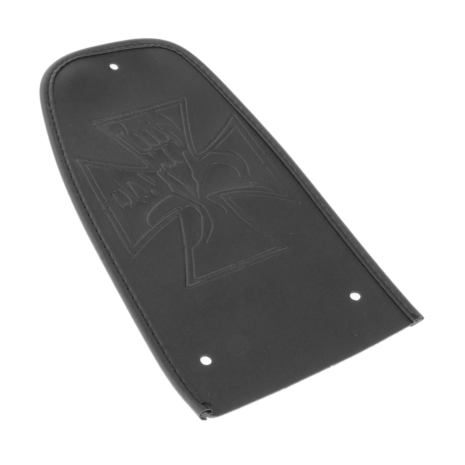 Motorcycle Leather Fender Bib Cover Pad for Harley Dyna Accessories Durable