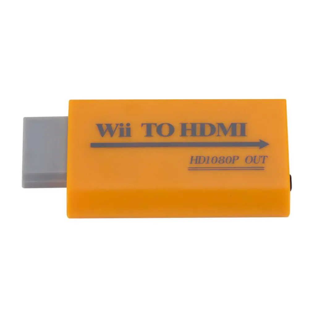 Di alta Qualità Wii al Convertitore di HDMI Supporto Full HD 720P 1080P 3.5mm Audio Wii2HDMI Adatta