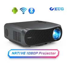 7000 lúmen completo hd wifi projetor bluetooth 1080p suporte nativo 4k led inteligente android sem fio casa ao ar livre projetores