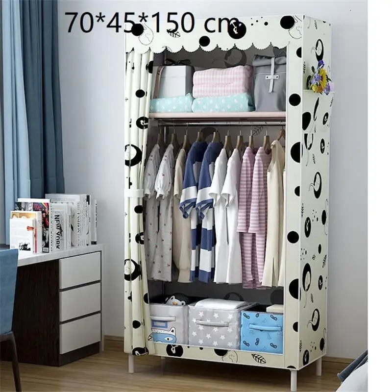 Version H Armadio Guardaroba Meuble Range Tela Mobile Per La Casa Armario Guarda Roupa шкаф Mueble De Dormitorio шкаф - Цвет: Version H