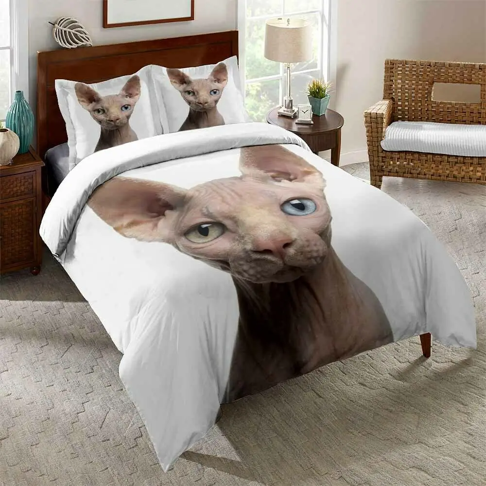 Домашний текстиль чехол для подушки 3D постельное белье пододеяльник одеяло