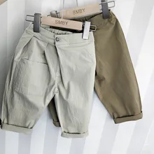 Smby/флагманский магазин; коллекция года; детские летние брюки-Капри Для мальчиков; 204