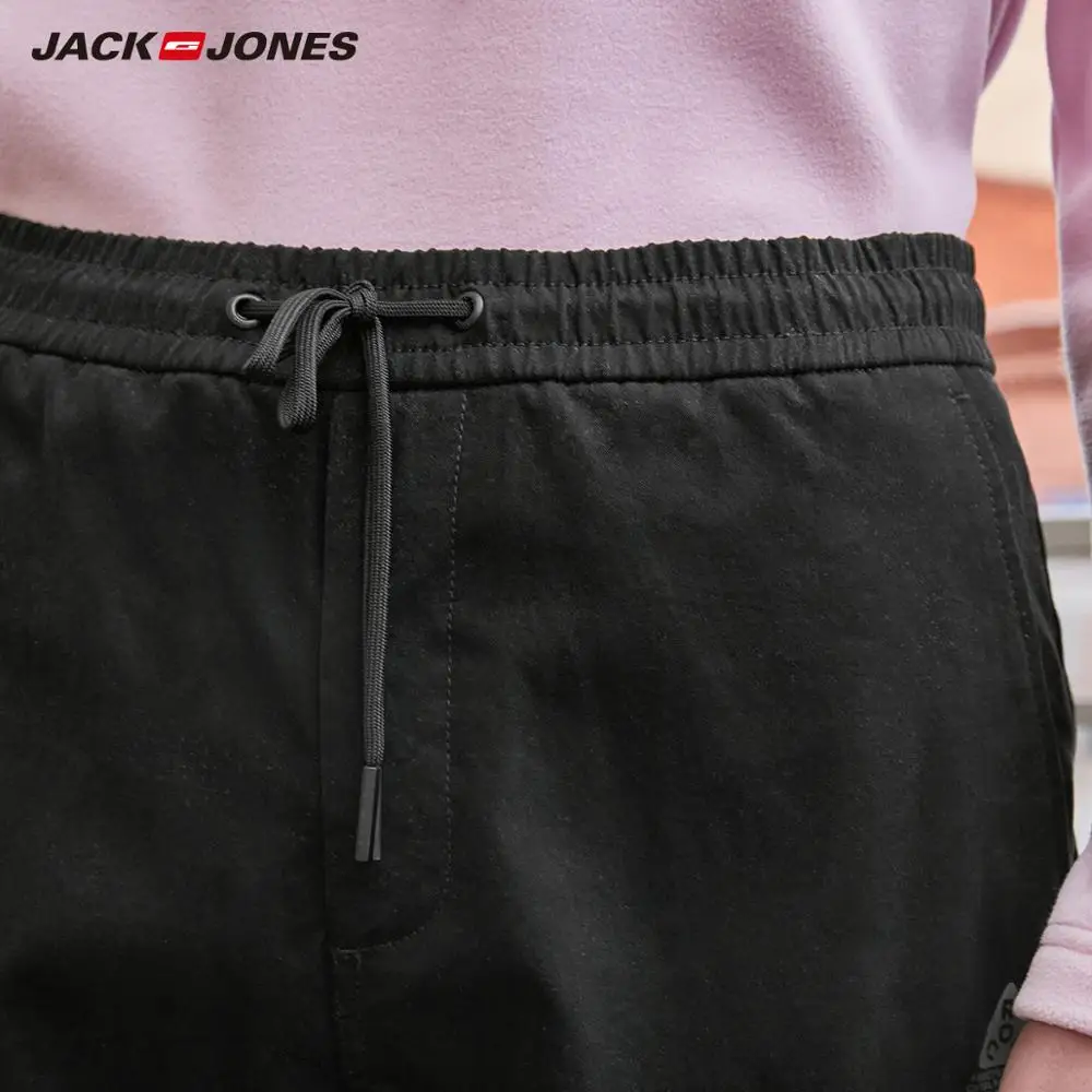 JackJones мужские повседневные эластичные брюки карго модная мужская одежда 219314539