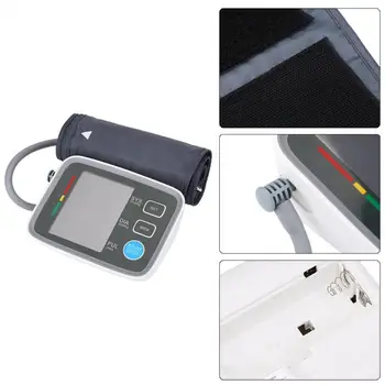 

Tensiometro Digital Upper Arm Blood Pressure Pulse tonometer Portable health care bp Monitor meters sphygmomanometer Medical