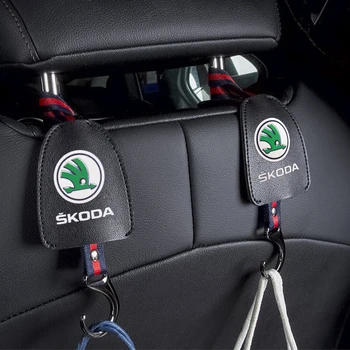 

Car accessories Seat back Hook Storage Holder Seat Hook FOR SKODA-Citigo Fabia SCALA Octavia Rapid Superb KAMIQ Kodiaq Favorit