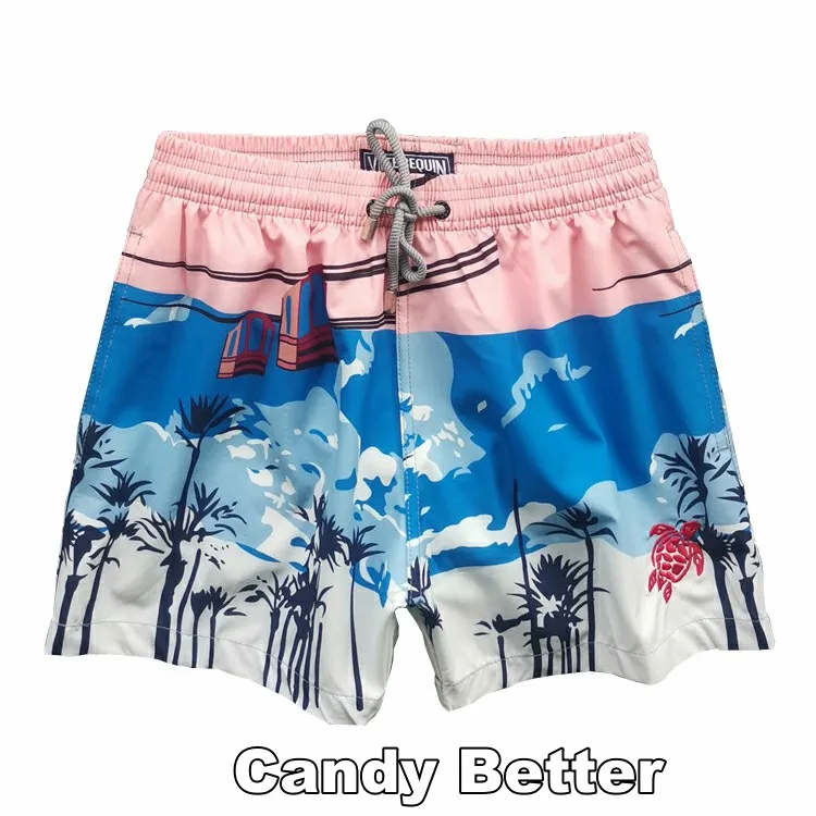 

Beach Sport Short Surf Brand Stretch Pants For Women and Girl Fast Dry Turtle Summer Beach Shorts swim trunks sports shorts 2019