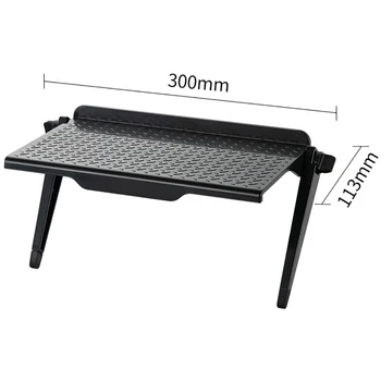 

1Pcs Multi-functional Storage Rack TV Computer LCD Display Rack Screen Storage Bracket Screen Adjustable Rack Holder