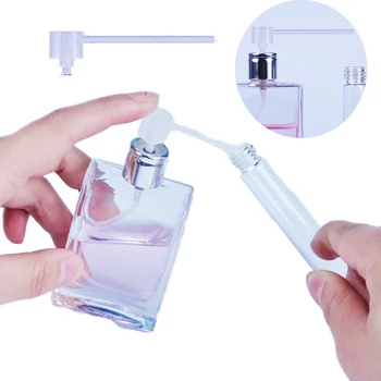 

5pcs/lot Plastic Perfume Dispenser Tools Syringe Refill Pump Funnels Cosmetic Tool For Refillable Bottle Sample Perfume Bottle