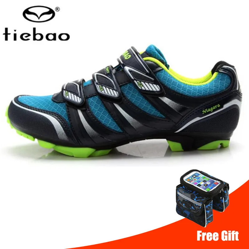 

Tiebao cycling shoes Men Sapatilha Ciclismo MTB Mountain Bike Self-Locking Bicycle Bike Shoes Racing Athletic Cycling sneakers
