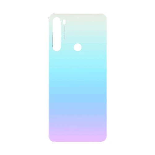 White Чехол для Xiaomi Redmi Note 8 стеклянная задняя крышка батарейного отсека сзади Корпус дверь задняя крышка батарейного отсека Ремонт запасных Запчасти+ 3 М клей - Цвет: White