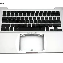 JIANGLU для Macbook Pro 1" A1278 подставка для рук Топ чехол с американской клавиатурой 2011 2012