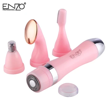 

Women Facial Hair Trimmel Lady Shaver Wool Device Epilator Female Shaving Machine Eyebrow Nose Electric Trimmer Face Cleaning