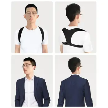 

S-xl Back Posture Corrector Corset Clavicle Spine Posture Correction Support Belt Back Care Children And For Men Women Bone W0U4