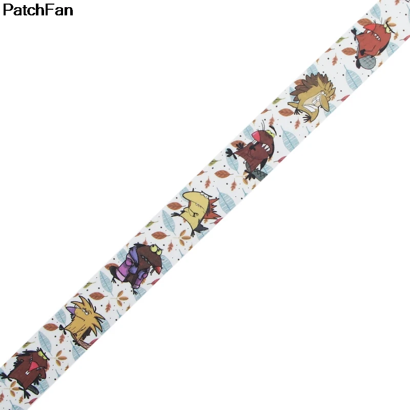 Patchfan Мультфильм Сердитый Бобр DIY Скрапбукинг клейкая бумага Васи маскирующая лента печатные узоры наклейки A2379