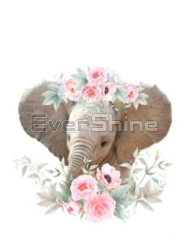 Evershine 5D DIY Diamond Painting Animals Diamond Embroidery Elephant Fox Cross Stitch Kit Rhinestone Pictures Home Decoration 