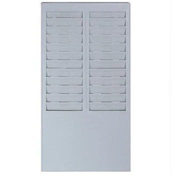 

Attendance Card Time Card Rack Plastic Wall Mounted Cards Holder Attendance Holder for Time Cards Machine