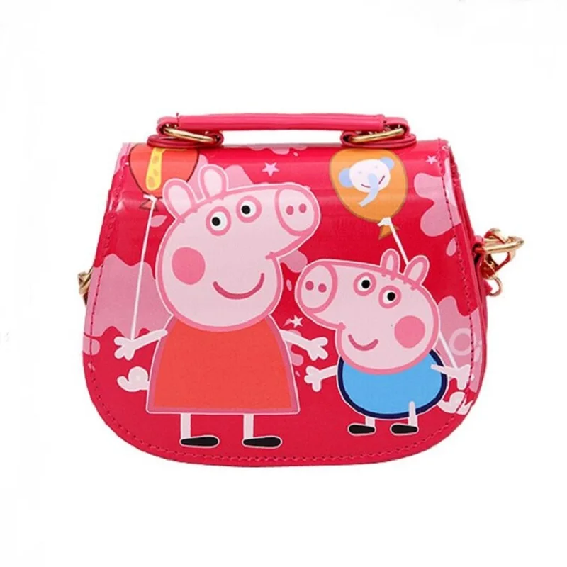 9 Peppa Pig маленькая девочка Джордж мультфильм кошелек сумка Kawaii для мальчиков и девочек сумка Mochila кошелек для телефона nivienos Juguetes Regalos - Цвет: 9