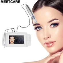 Профессиональный цифровой Перманентный макияж тату машина 100-240 В AC Artmex V8 электрическая ручка для бровей и губ МТС пму система новая