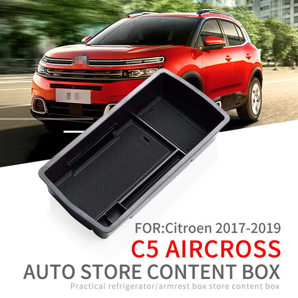 Для C5 Aircross- автомобильный аксессуар центральный подлокотник коробка пылезащитный черный