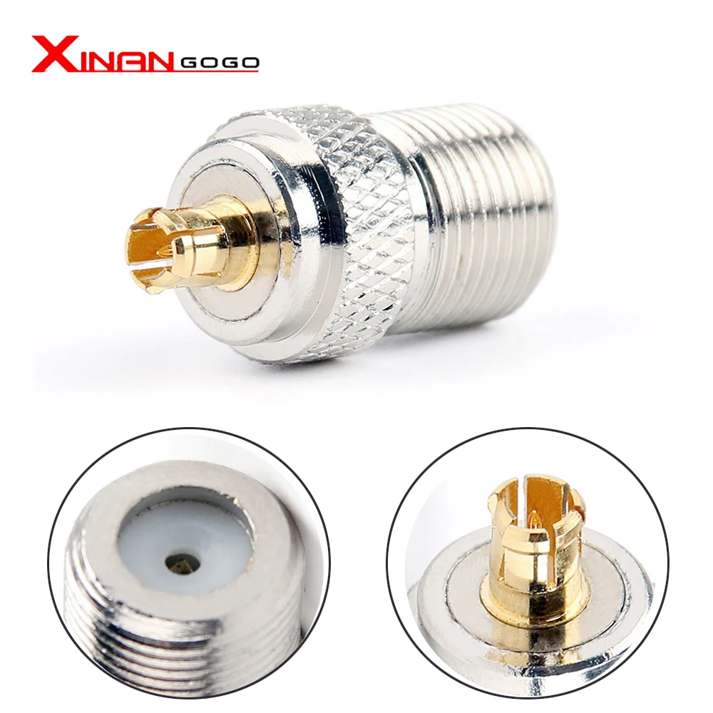 

MCX male pin plug to F female jack adapter RF coxial adapter 5pcs /lot