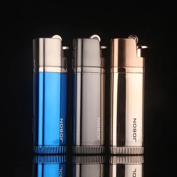 

Gas Lighters Butane Two Turbo Lighter Creativity Personalise Grinding Wheel Flin Cigarette Lighter Gadgets for Men Gift Lighters