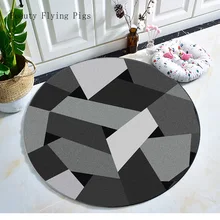 Прямые продажи Новые маленькие модные, круглые ковер, прикроватная тумбочка для спальни, гостиная, журнальный столик, стул с современной отделкой, зеркало, подвесная корзина ковер