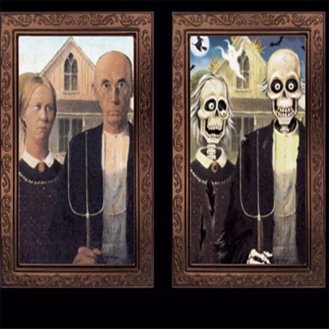 Ghosts Change Photo Frame Bar Haunted House 3d Ghost
