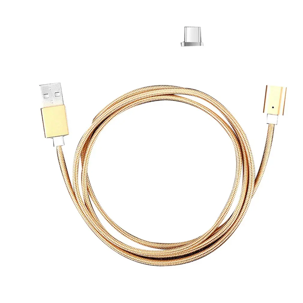 for Apple 2 Магнитный зарядный кабель адаптер плетеная зарядная линия магнитно поглощает светильник, излучающий индикатор - Цвет: for Apple 2