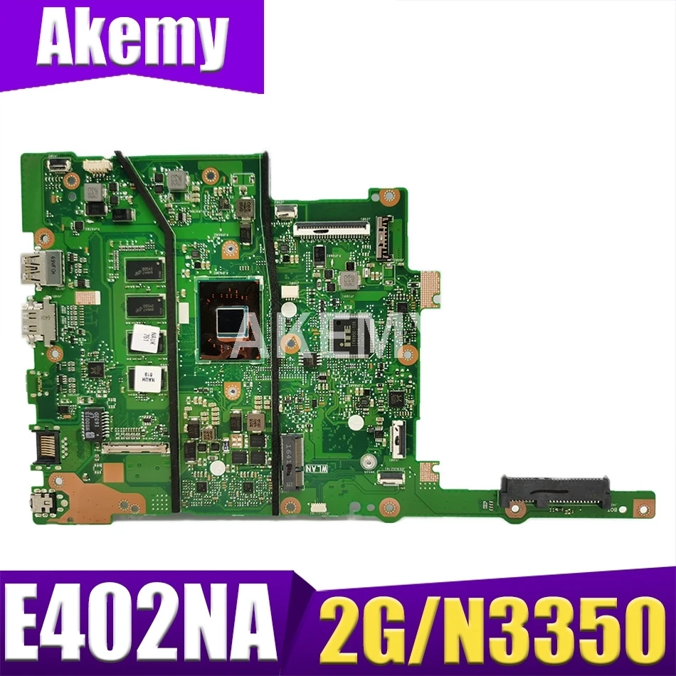 90NB0C50-R00040 для ASUS E402NAS E402NA E402N Материнская плата ноутбука с 2G RAM / N3350 (14-дюймовый