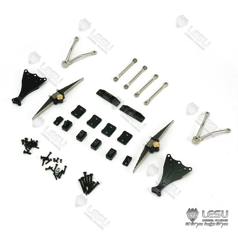 

9MM Metal Rear Suspension for 1/14 LESU RC Benz 3348 3-Way Dumper Truck Model