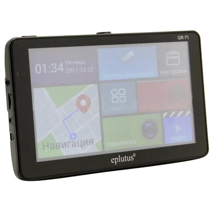 Видеорегистратор с радаром и GPS Eplutus GR71 на базе Android
