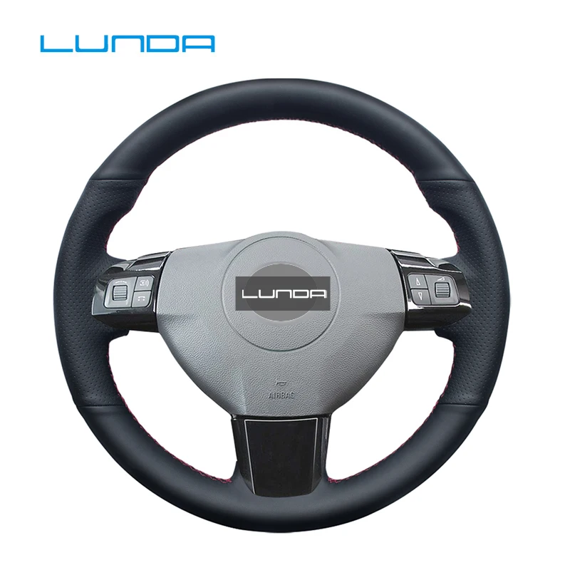 

DIY Custom Hand-Stitched Artificial Leather Car Steering Wheel Cover For Opel Astra 2004-2009 Zaflra 2005-2010 Vectra Vauxhall