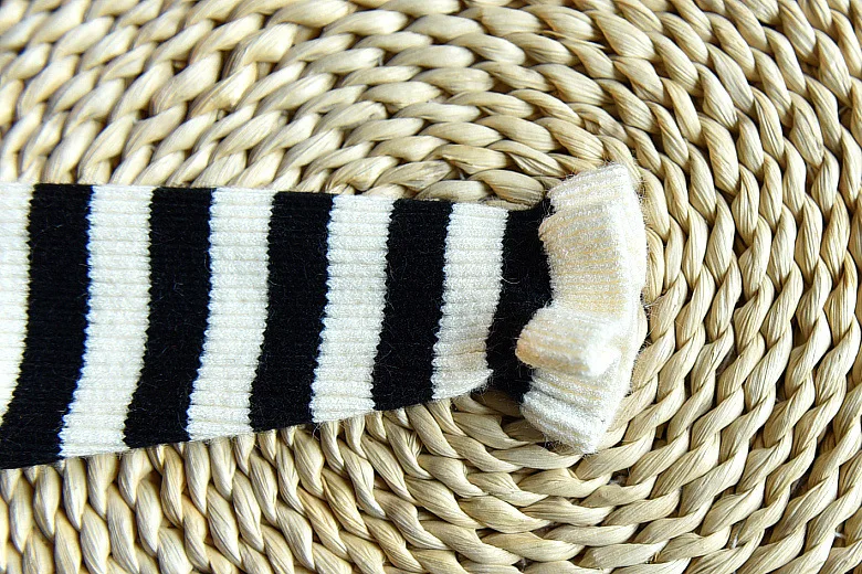 Yorkzaler Autumn Winter Knitted Children Clothing Set For Girl Striped Sweater With Dress Girl 2pcs Outfits Christmas Suit 3Y-7Y