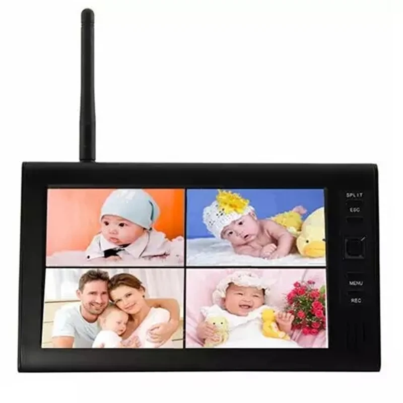 Дискобол Dropshopping 7,0 дюймов цветной lcd 2,4G беспроводной цифровой видео радионяня радио няня с Eletronic Детские камеры