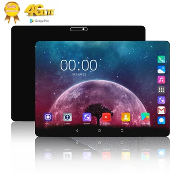 

2020 10 Core 6G+128GB Tablet Pc 10.1 inch Android 9.0 Google Play 3G 4G LTE SIM Unlocked Phone Call Tablets WiFi Bluetooth GPS